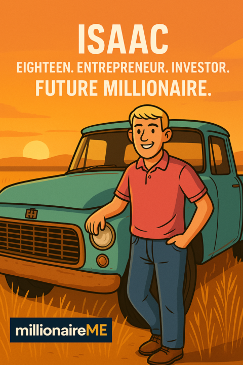 ⏱️ millionaireME Minute |  Decamillionaire Behavior at Age 18 💪🏼