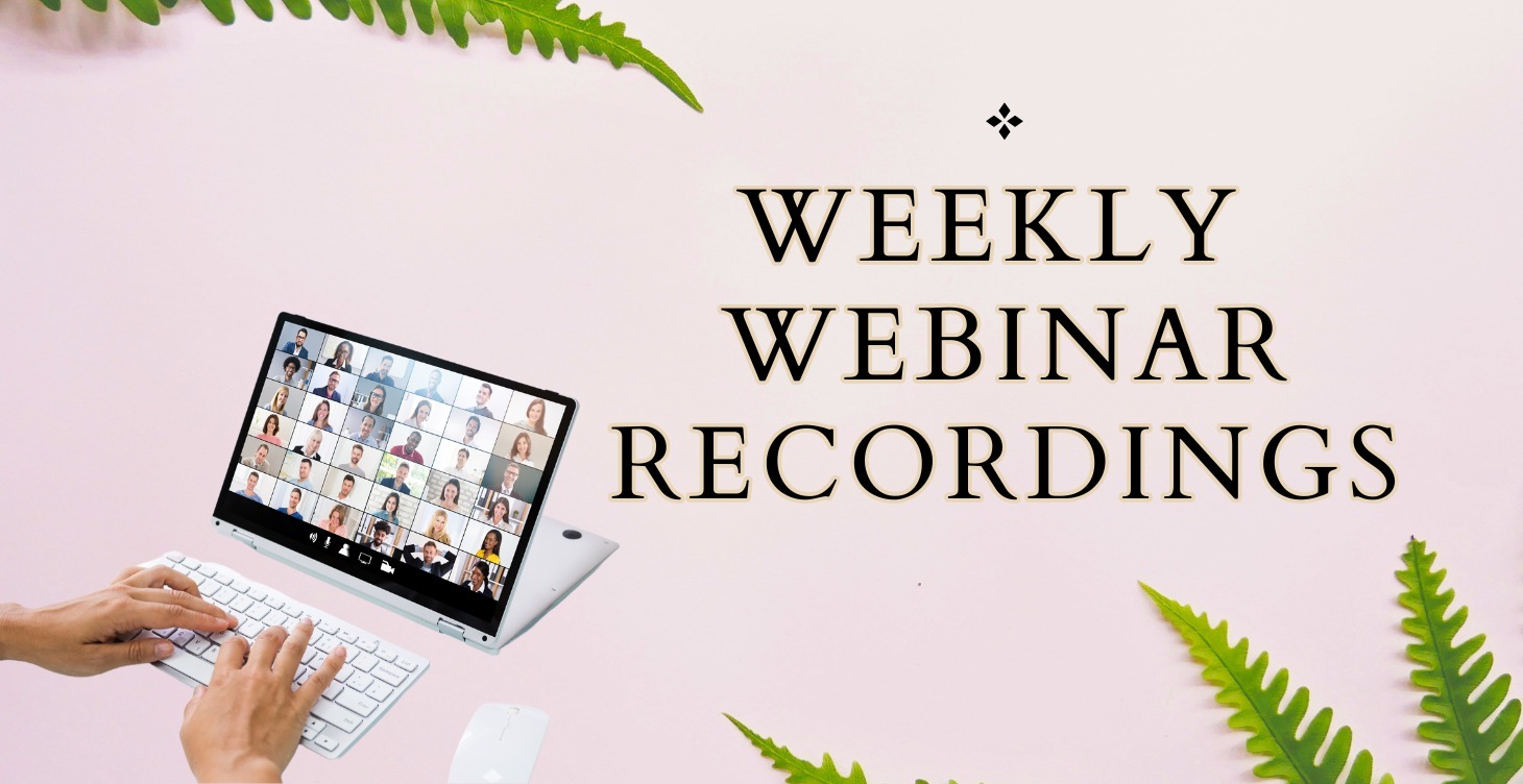 Webinar Recordings