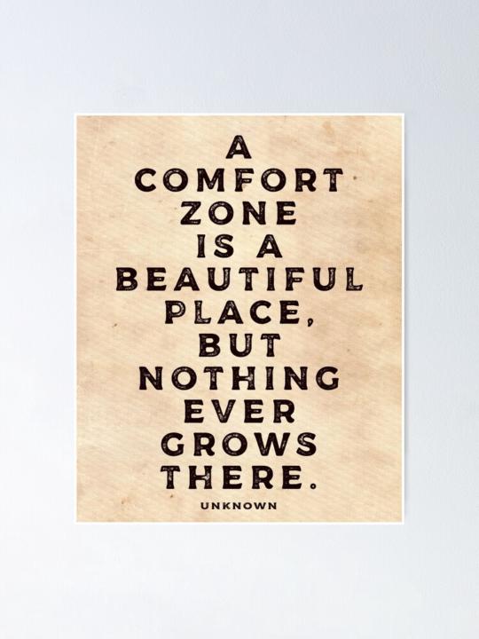 Get Outside Your Comfort Zone ‼️ 