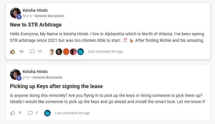 4 more new members create rental income in the past 5 days