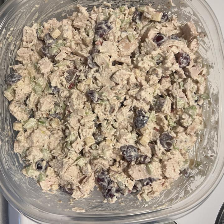 🍇🥐 Jeni’s Chicken Grape Salad – Just Like Chicken Salad Chick! 🥐🍇