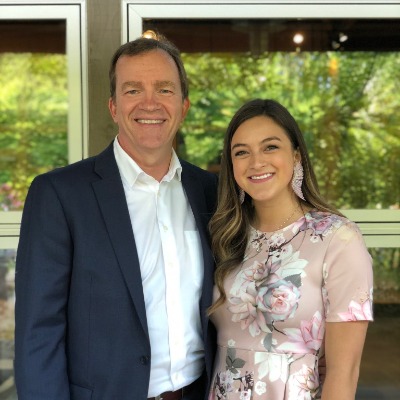 Hannah Reilly and Mark Baker