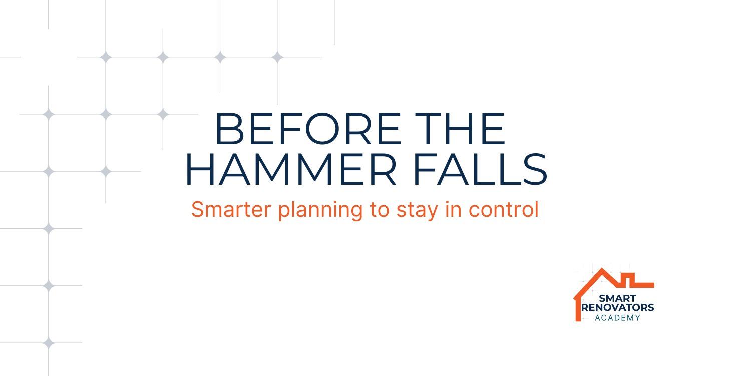 BEFORE THE FIRST HAMMER FALLS