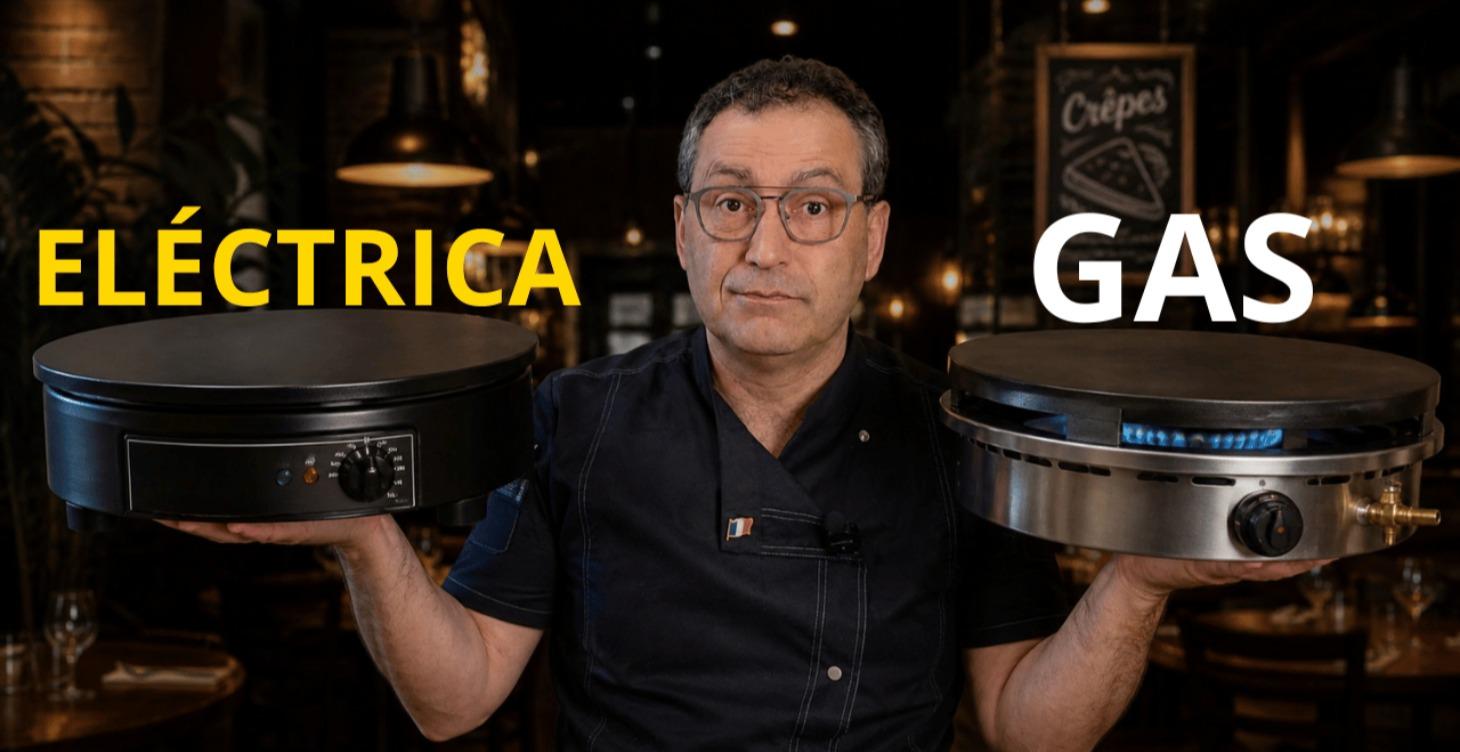 Crepera gas vs Crepera eléctrica