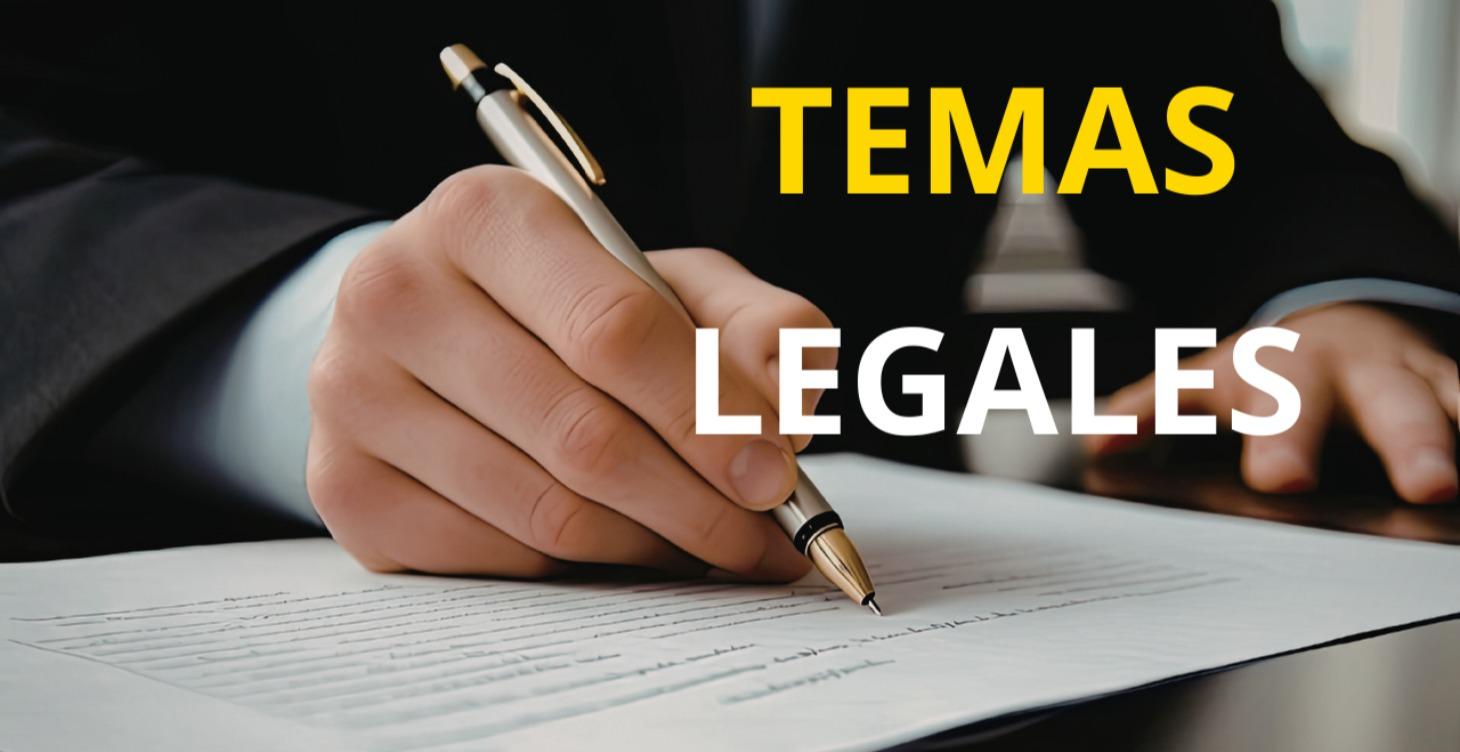 TEMAS LEGALES