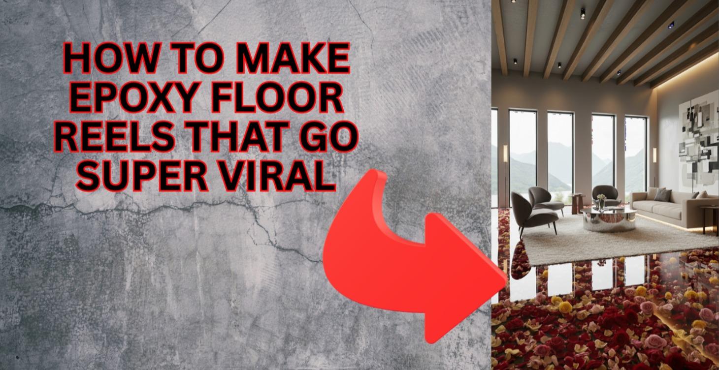 MAKE SUPER VIRAL EPOXY FLOOR CLIPS