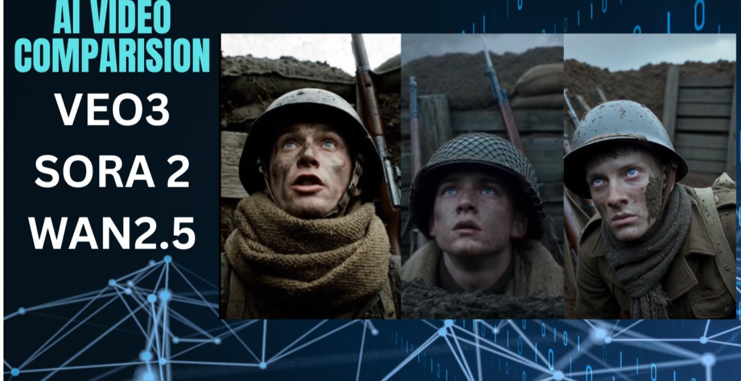 VEO 3 vs SORA 2 vs WAN 2.5 —The ULTIMATE AI Video