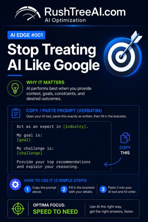 AI Edge #001 Stop Treating AI Like Google