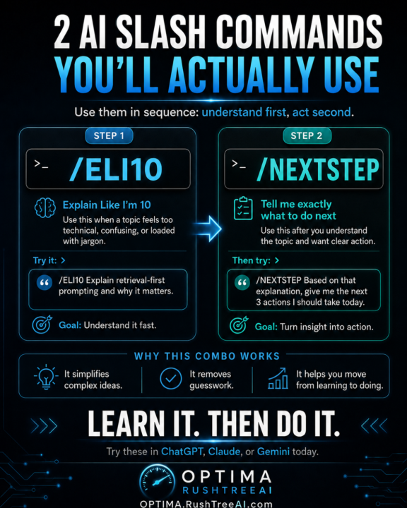 Learn it. Then do it. 