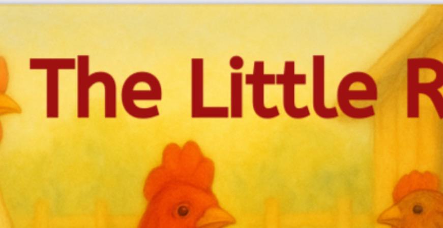 Freebies The Little Red Hen 🐓