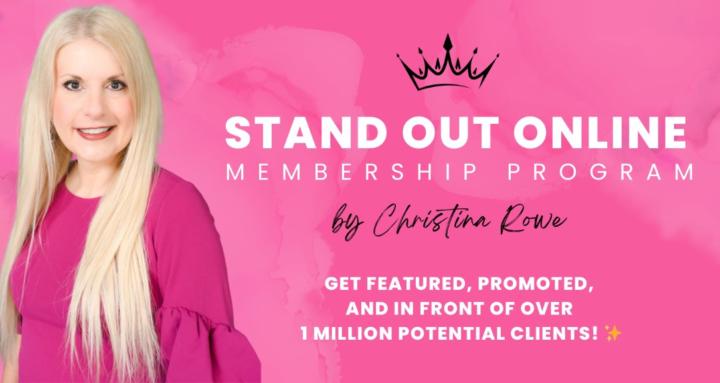 Stand Out Online Membership 👑