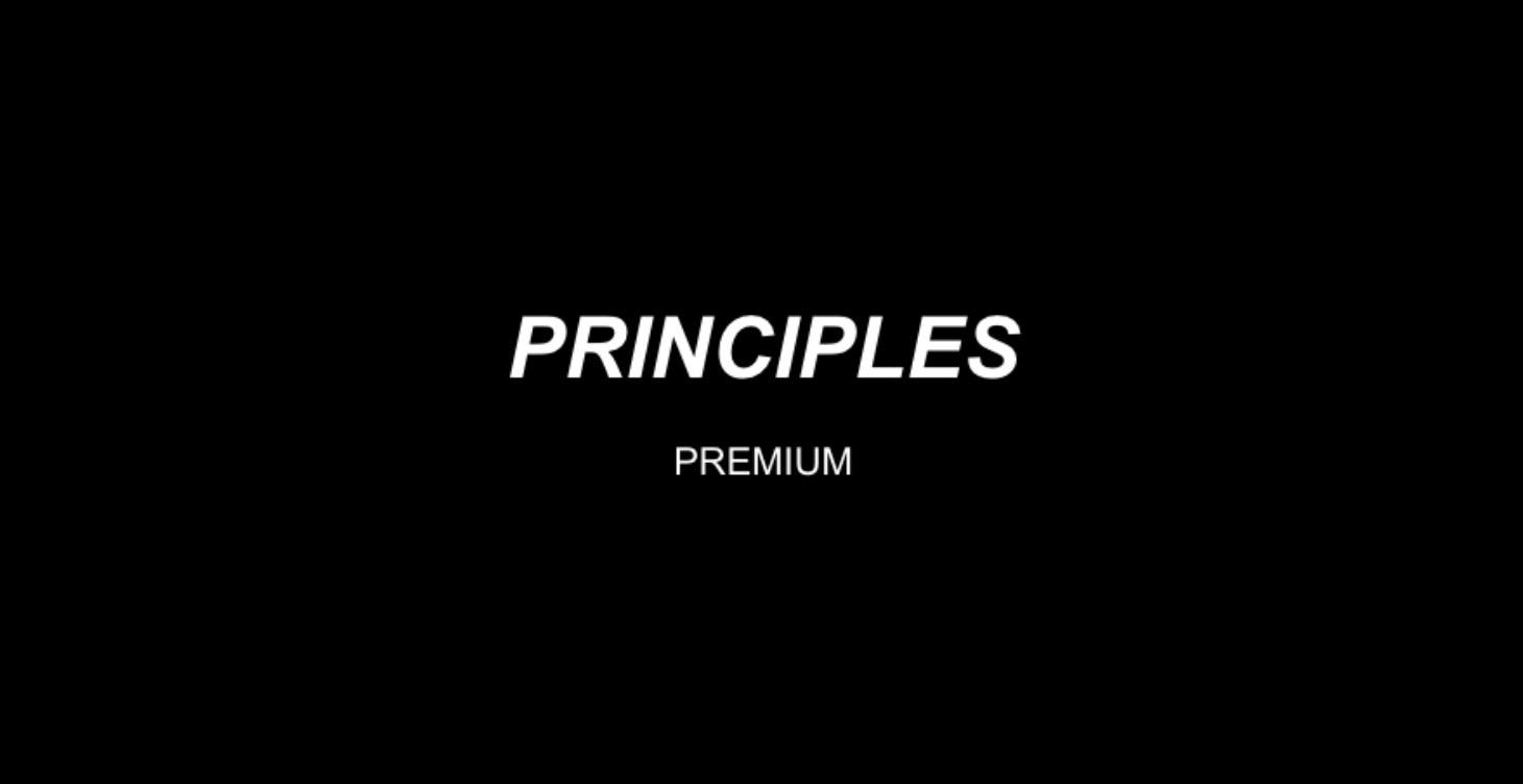 PRINCIPLES Premium (Annual)