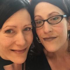 Sisters Nancy and Deb
