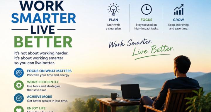 Work Smarter Live Better