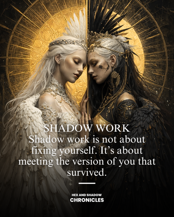 Shadow Work Isn’t Healing. It’s Accountability