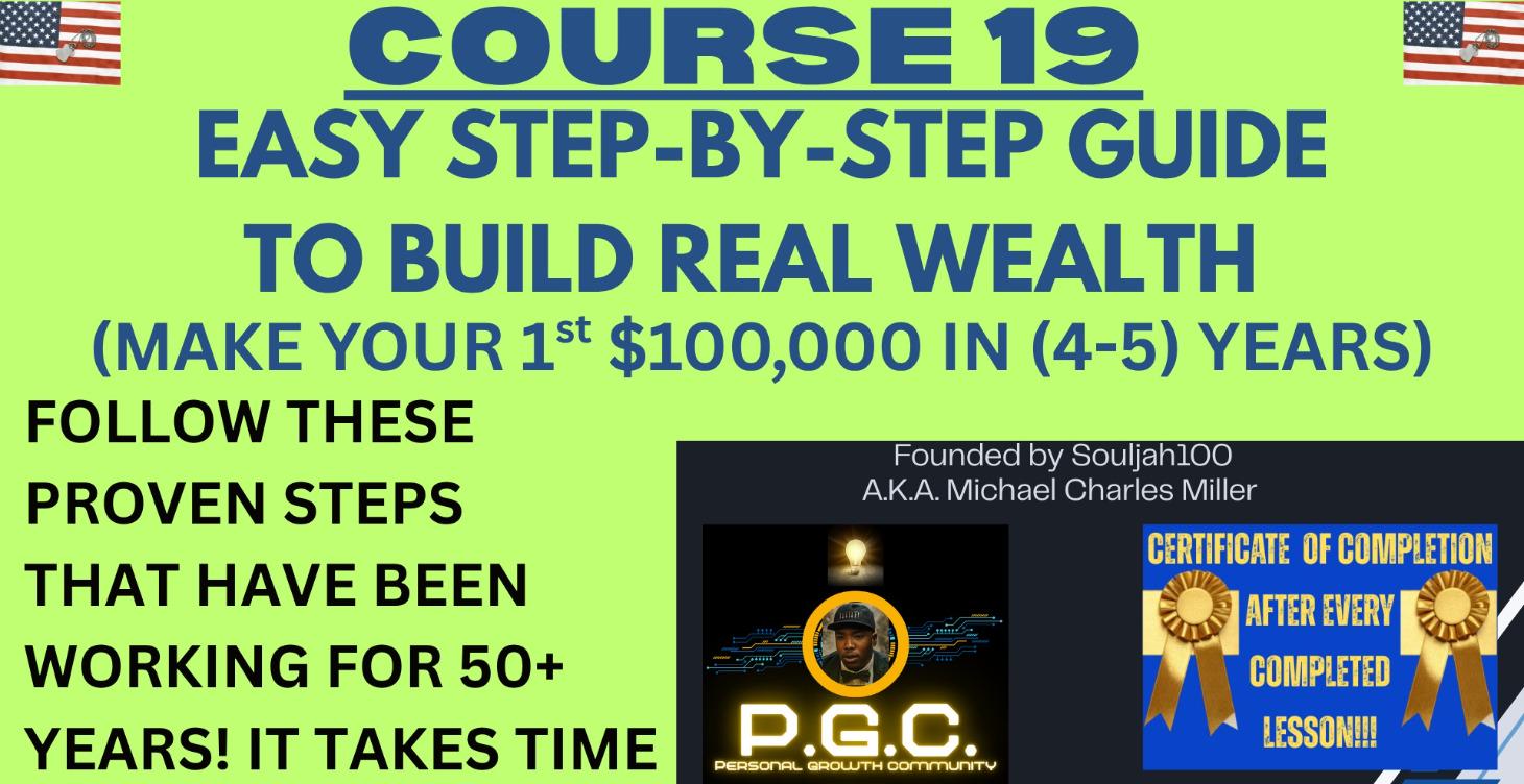 EASY STEP-BY-STEP GUIDE TO BUILDING REAL WEALTH