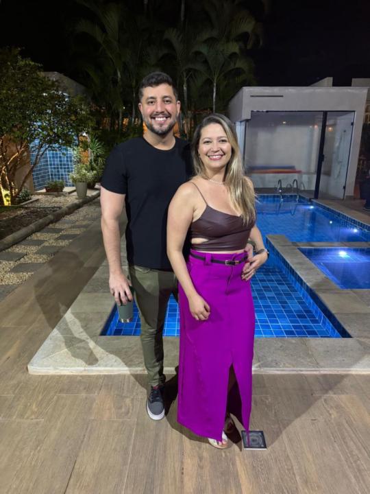 Gabriel and Bruna Borges