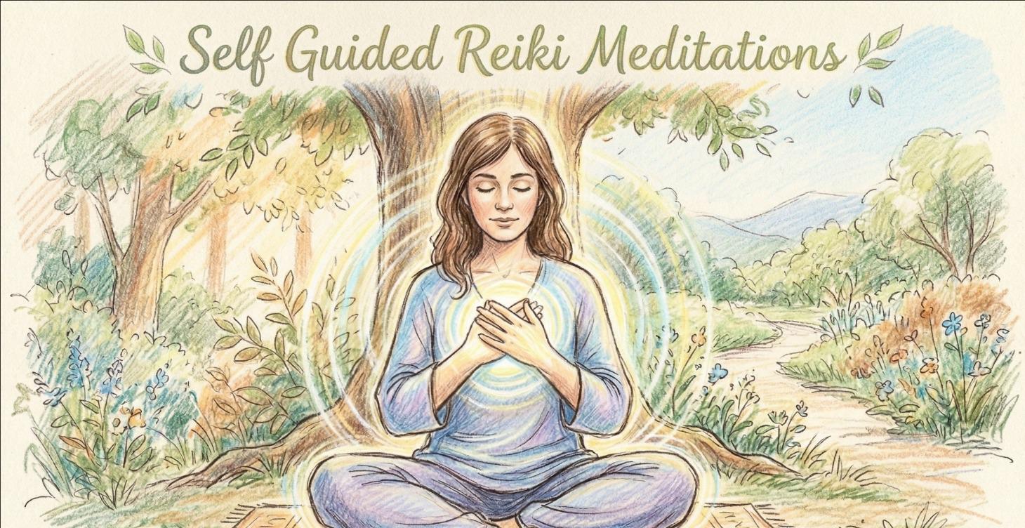 SELF REIKI GUIDED MEDITATIONS FOR PRACTITIONERS