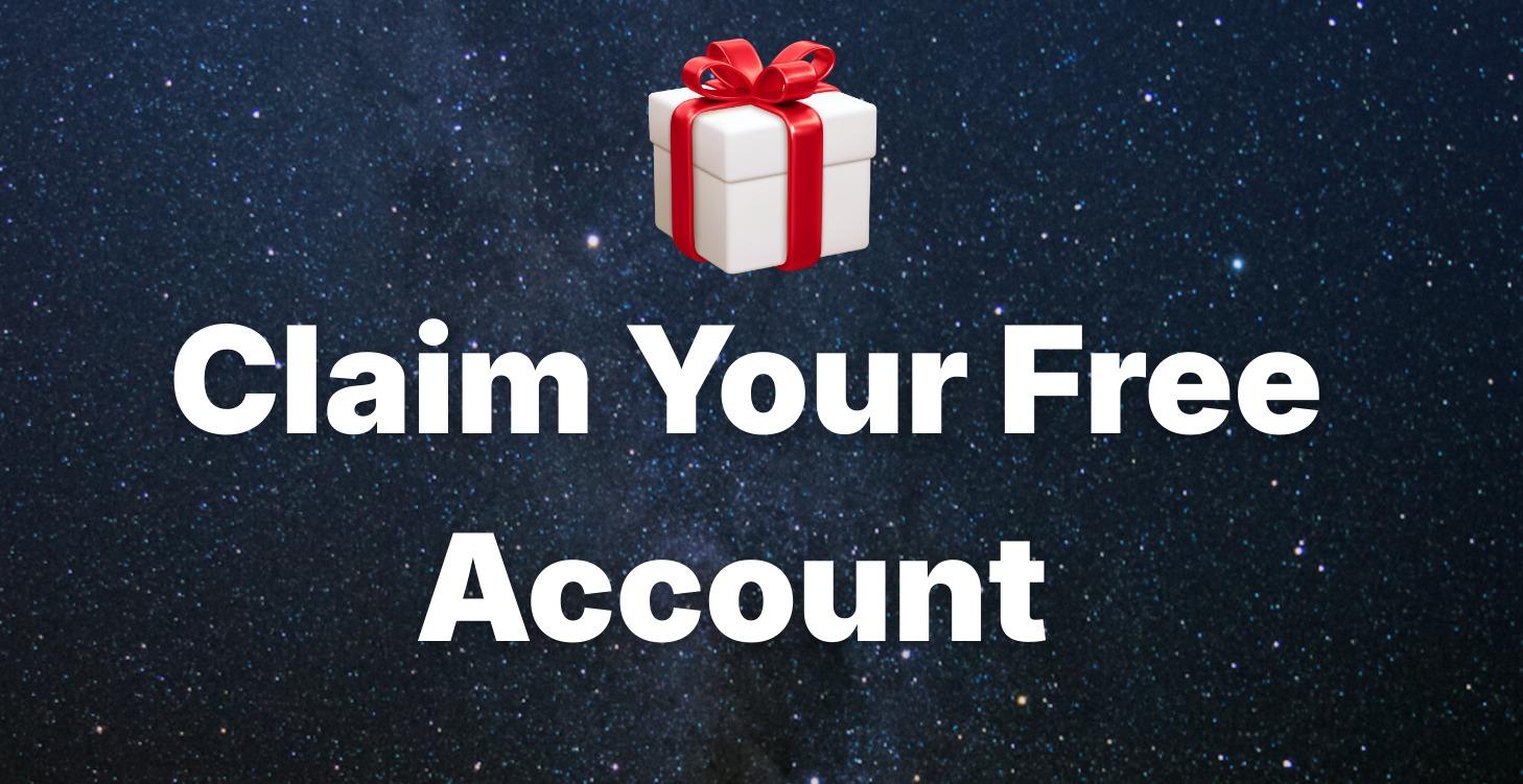 Claim Your free Account