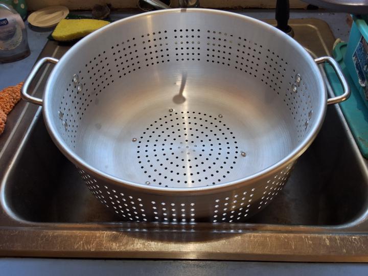 Something that makes me smile is my new colander 