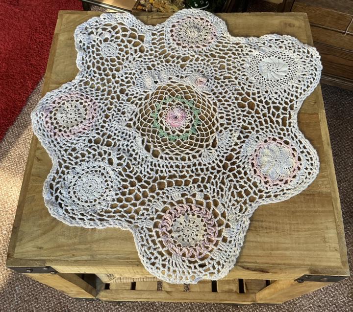 Recycling doilies 