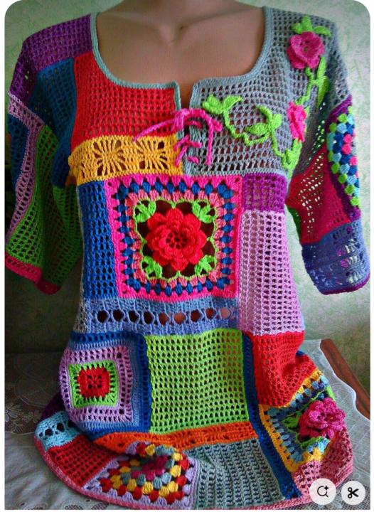 I don’t teach granny squares as I don’t generally do Traditional stitches.