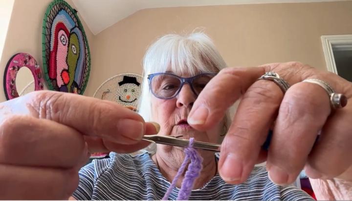 New YouTube LIVE video…How to teach latch hook crochet