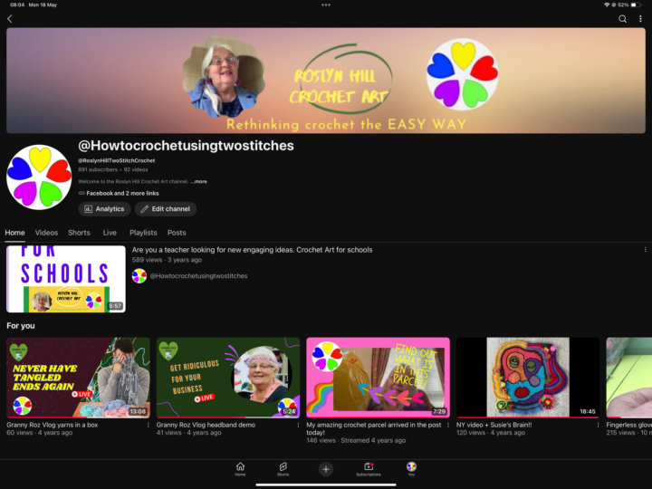 YouTube catch up