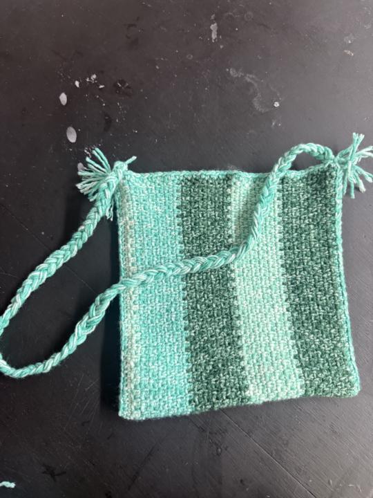 Coastal Inspired Moss Stitch Bagg