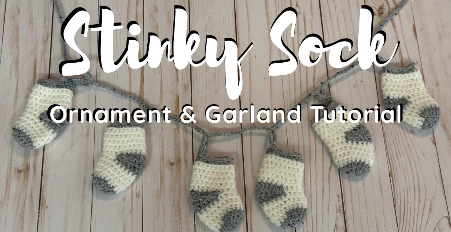 Stinky Sock Ornament & Garland