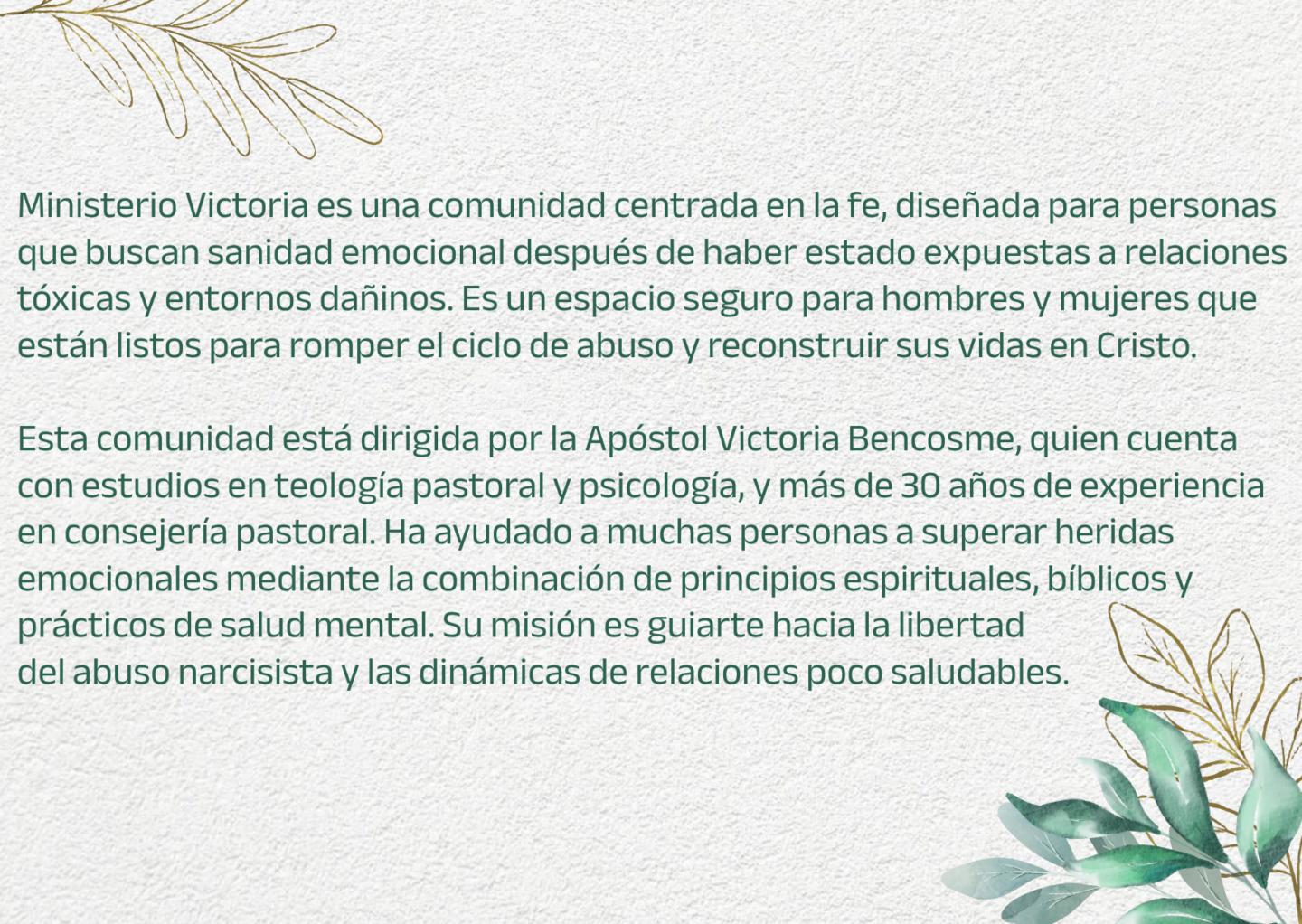 Ministerio Victoria