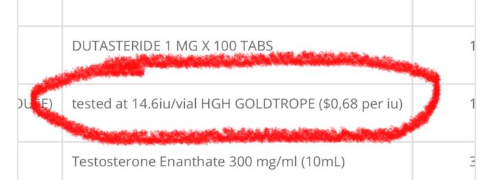 The Hgh I just got in are in 10iu vials. But say tested at 14.6