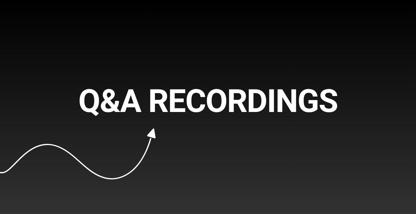 Q&A RECORDINGS