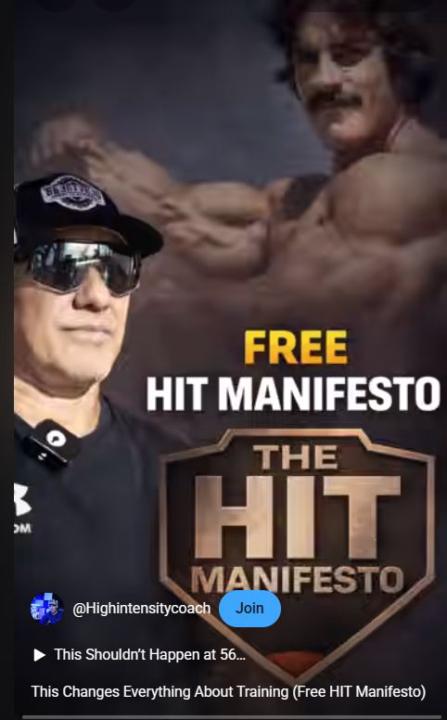 This Changes Everything About Training (Free HIT Manifesto)