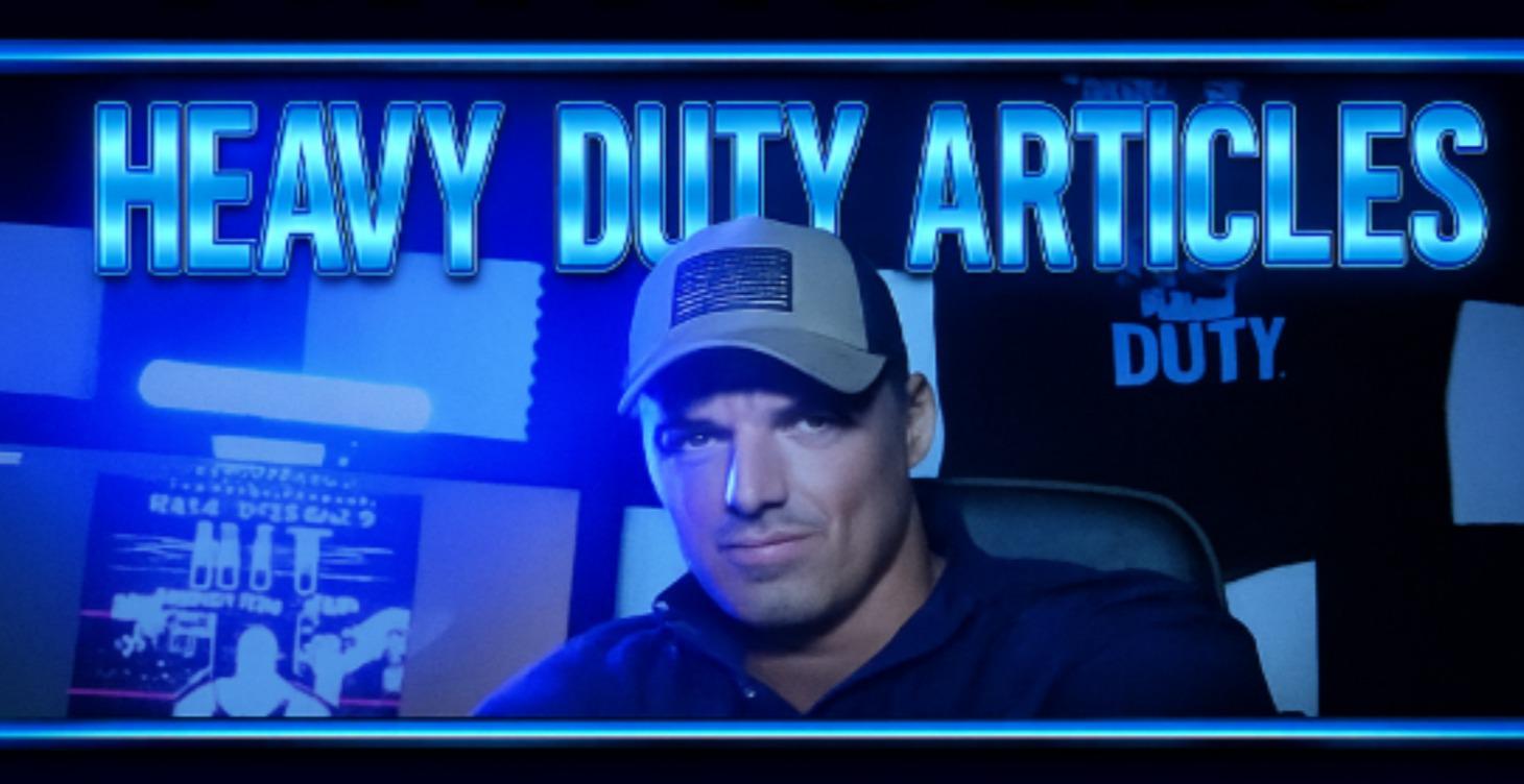 HEAVY DUTY ARTICLES BY MR