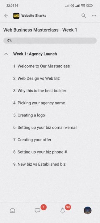 Paid course contents