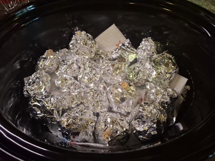 Black garlic fermentation 