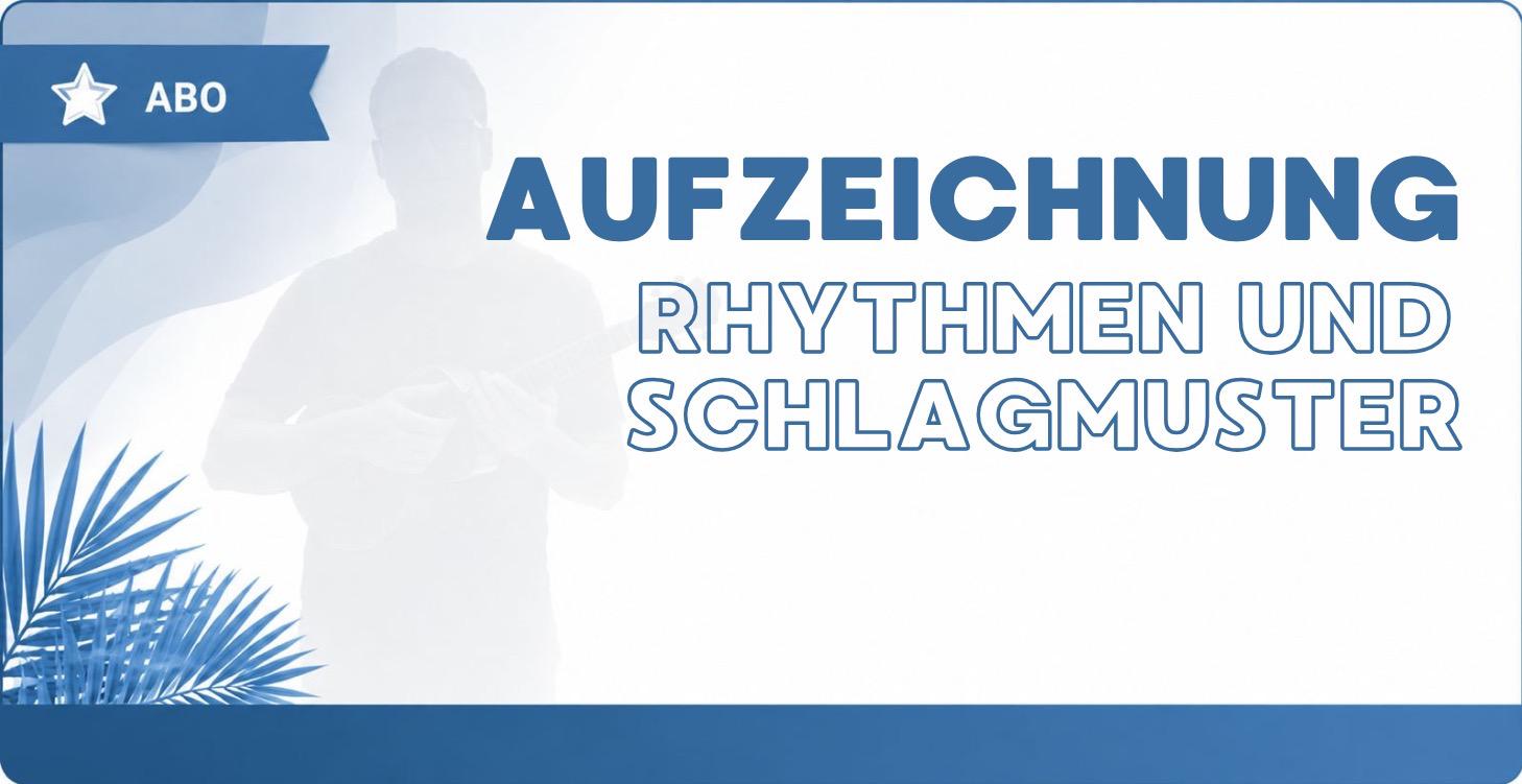 Rhythmen und Schlagmuster