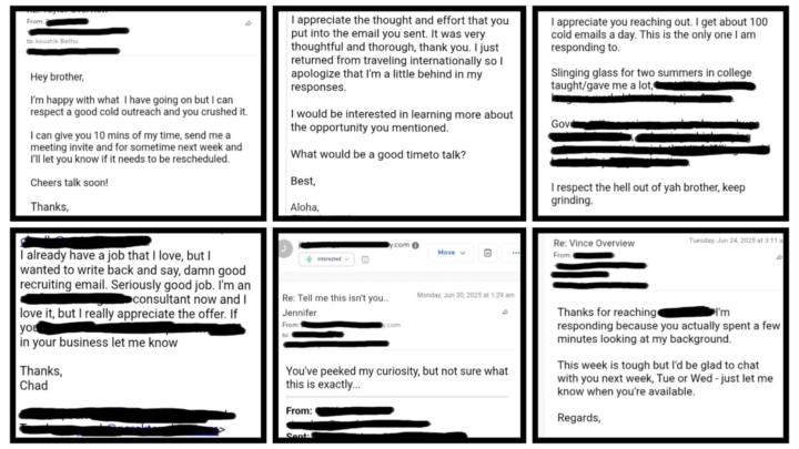 Most people use client testimonials to prove their system works.