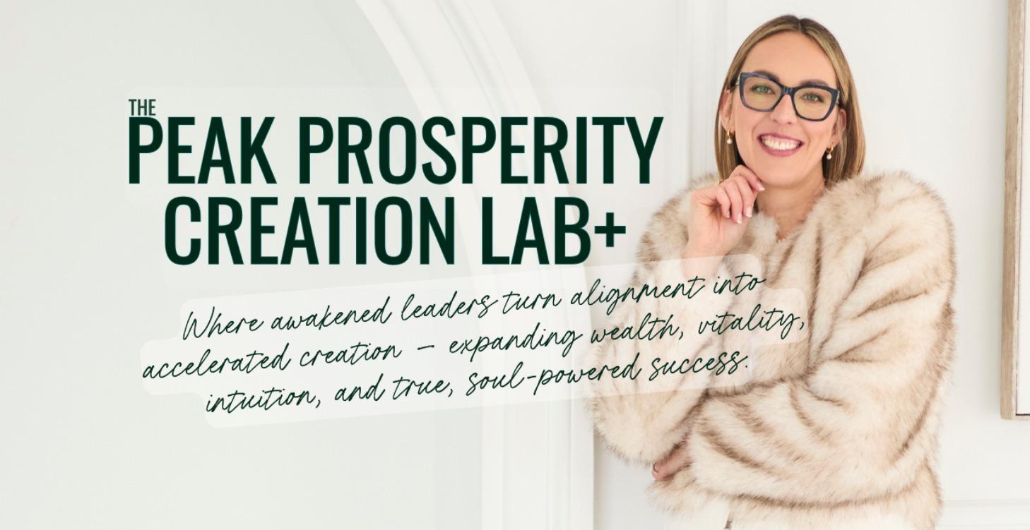 Peak Prosperity Creation Lab+