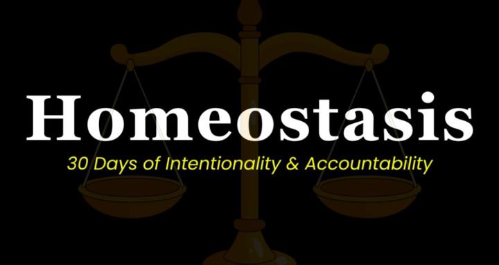 Homeostasis-30 Day Life Reset