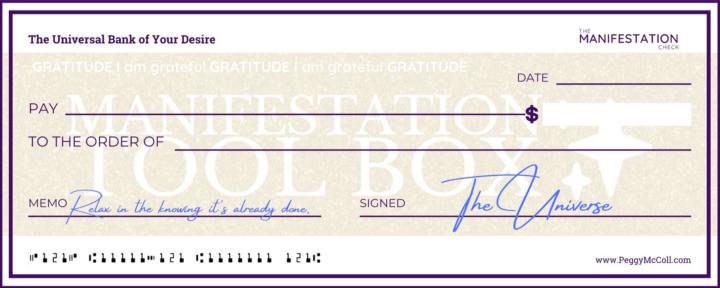 💫 The Blank Cheque from the Universe 💫