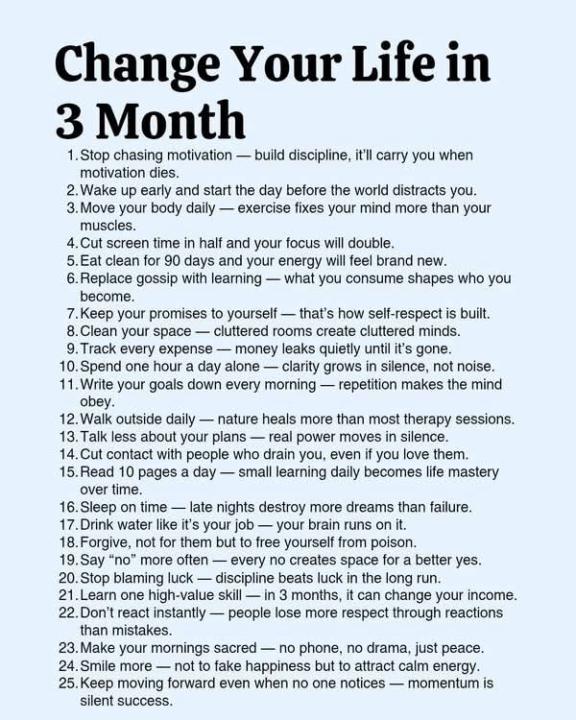 Change Your Life and Business in 3 months With These