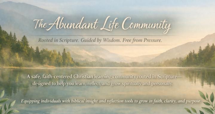 The Abundant Life
