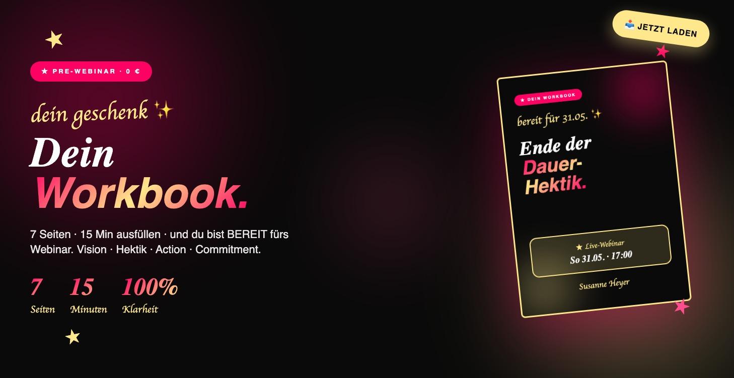 🌷 Pre-Webinar-Workbook