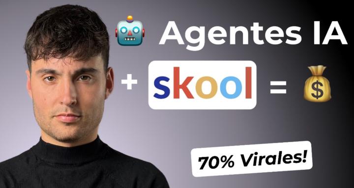 Agentes IA + Skool = 💰