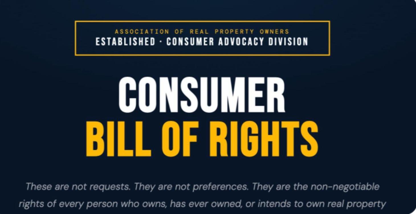 Consumer Bill of Rights