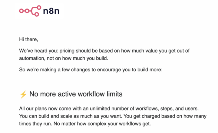 n8n - No More Active Workflow Limits 🔥