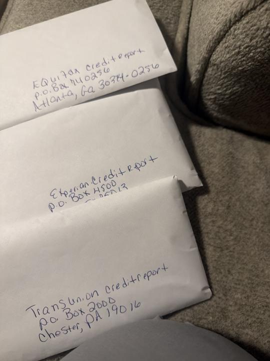 First step on dispute cleaning my information 