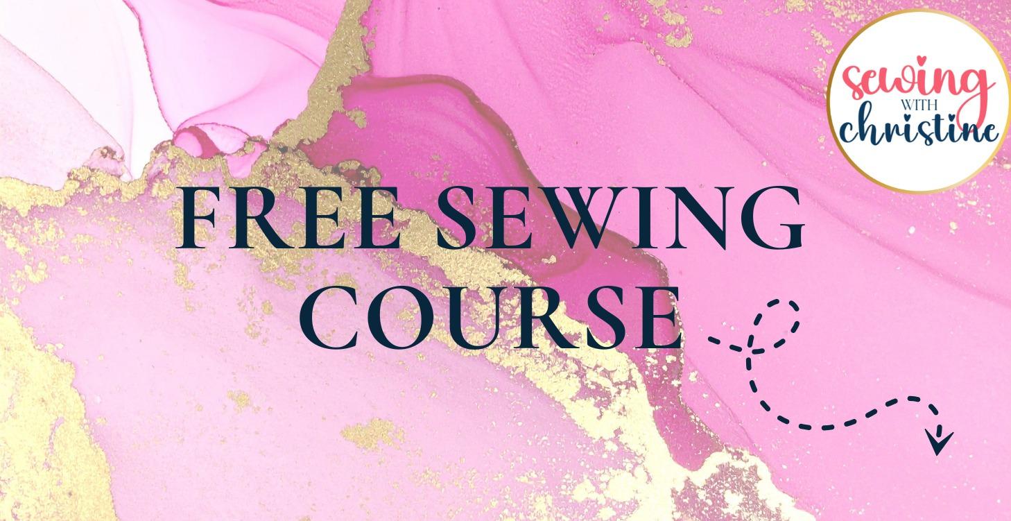 Free Sewing Course